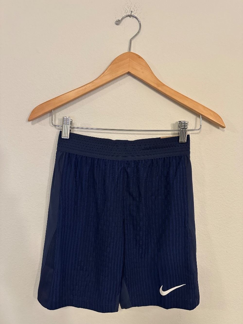 Nike Dri-FIT ADV Boys Navy Standard Fit Soccer Shorts NWT Youth M